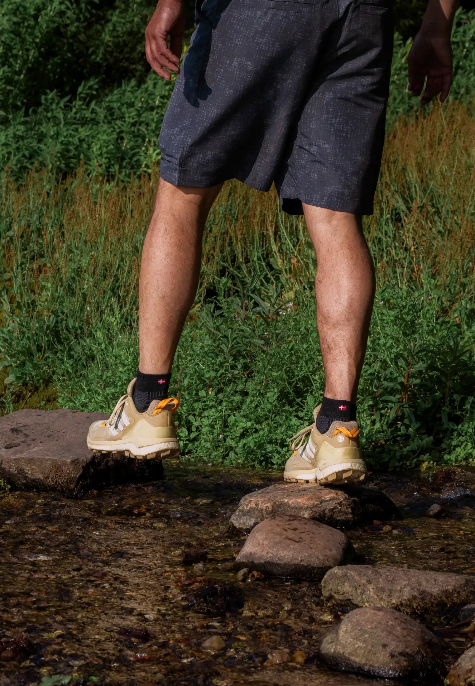 CALCETINES CORTOS DE SENDERISMO DE LANA MERINA