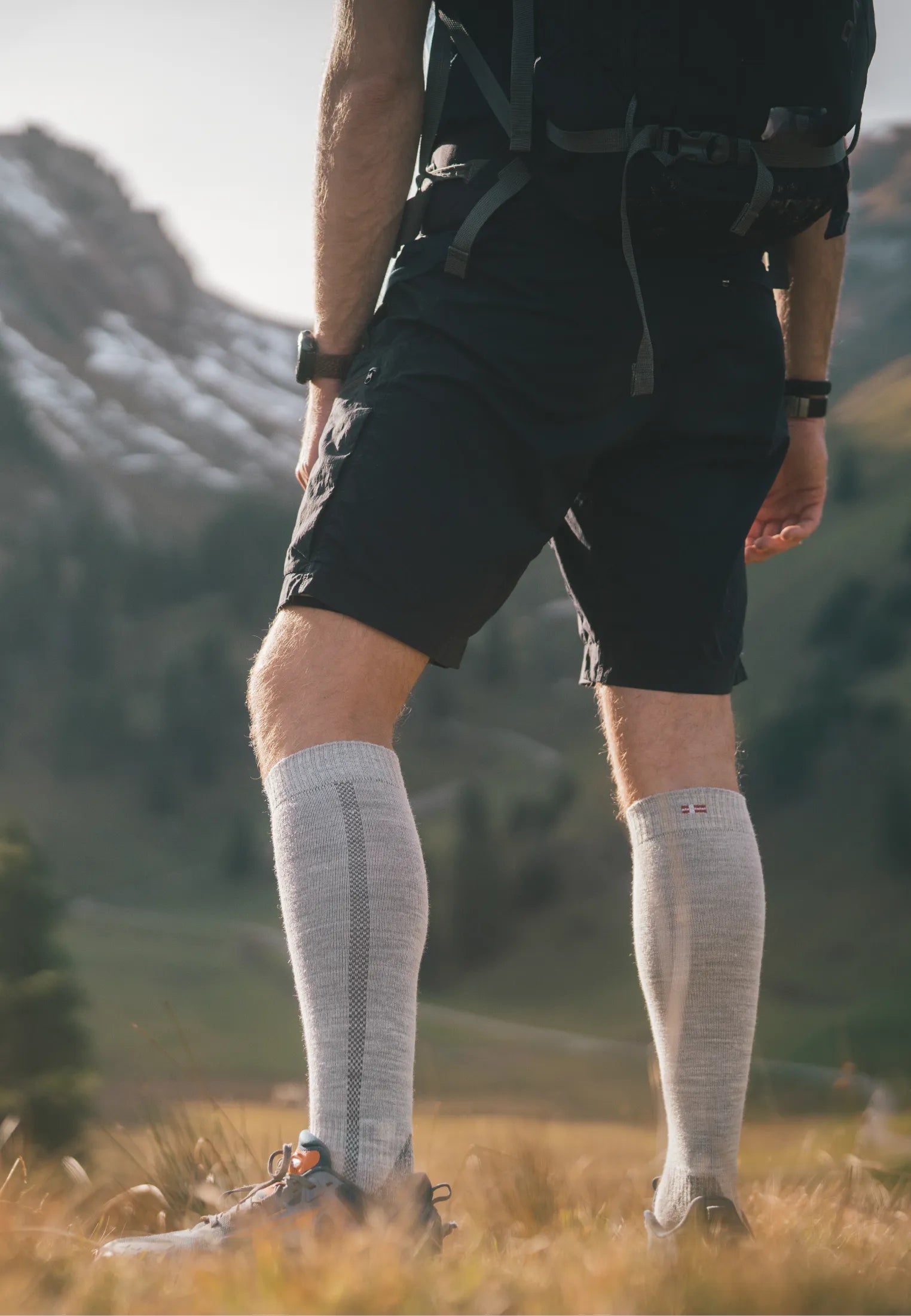 CALCETINES DE EXTERIOR DE MERINO HASTA LA RODILLA