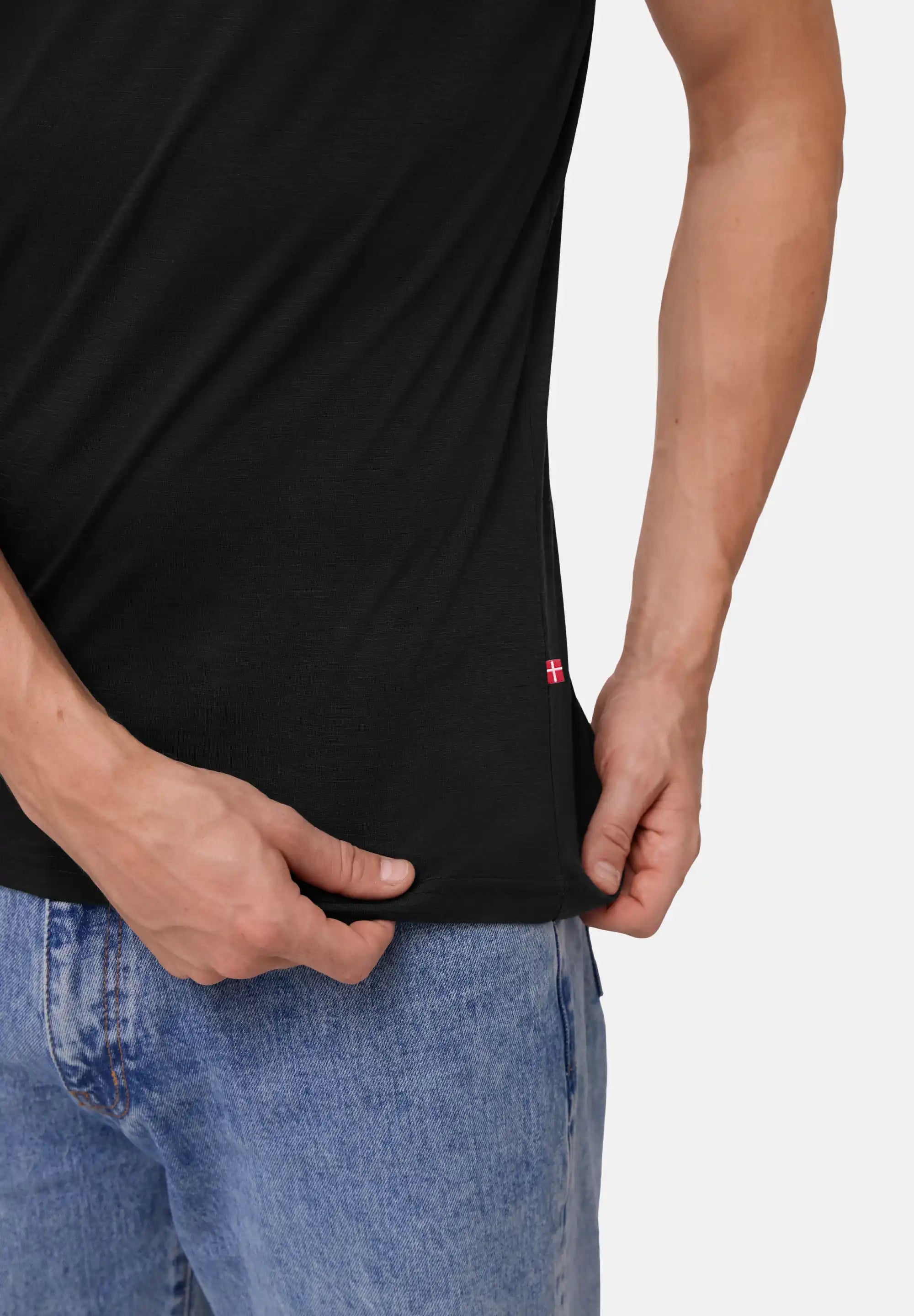 100% MERINO T-SHIRT TIL MÆND