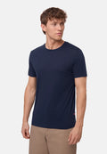 PURE MERINO T-SHIRT - Dark Navy