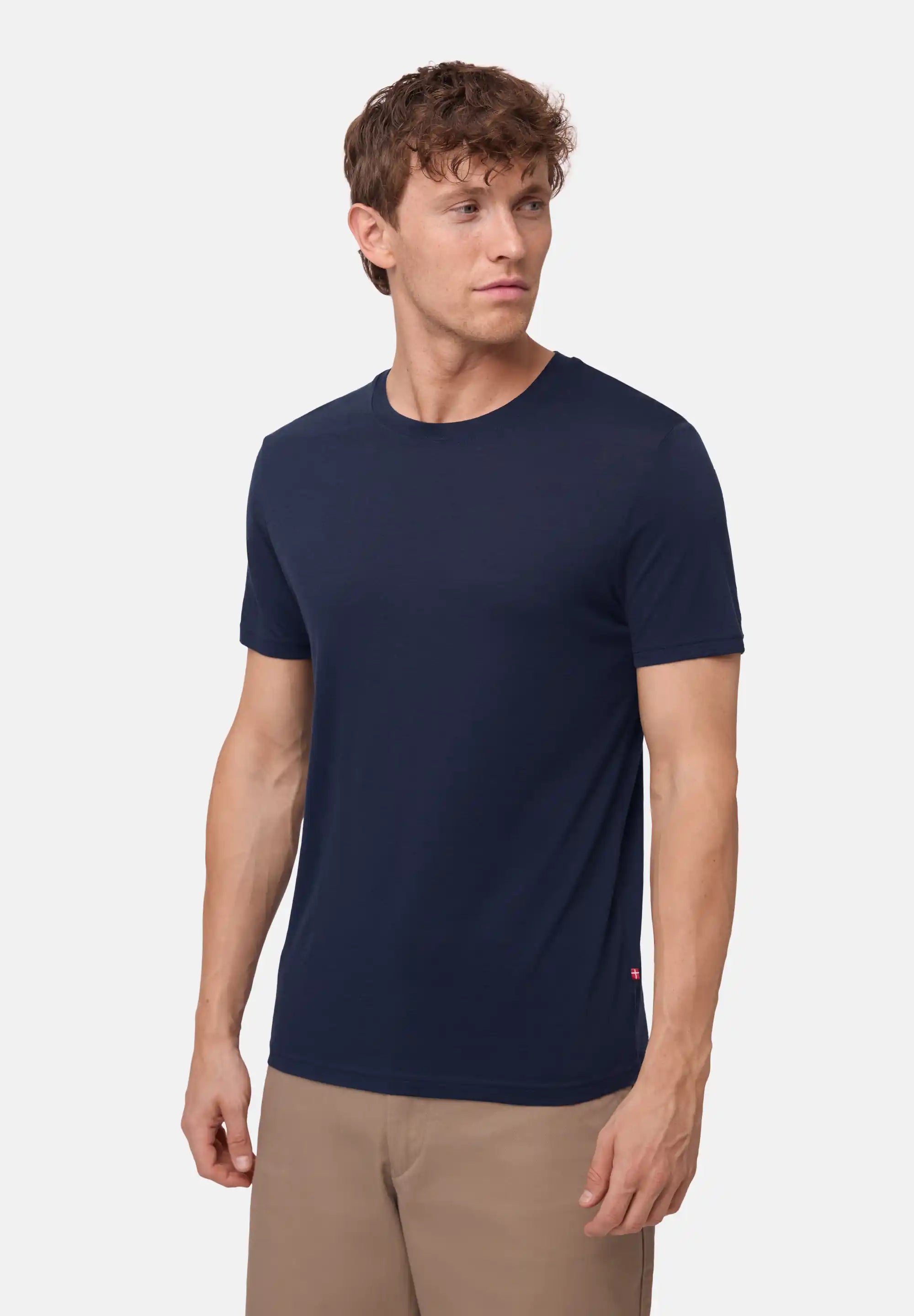 100% MERINO T-SHIRT TIL MÆND