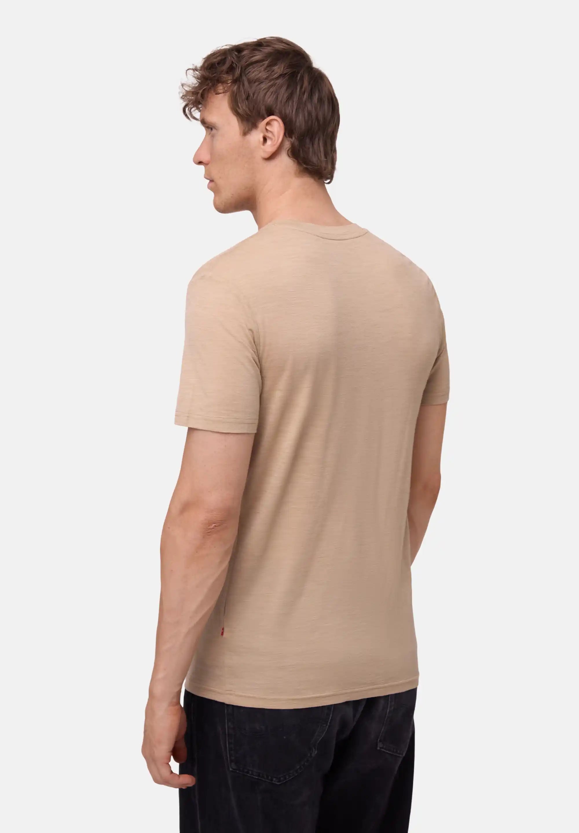 100% MERINO T-SHIRT TIL MÆND