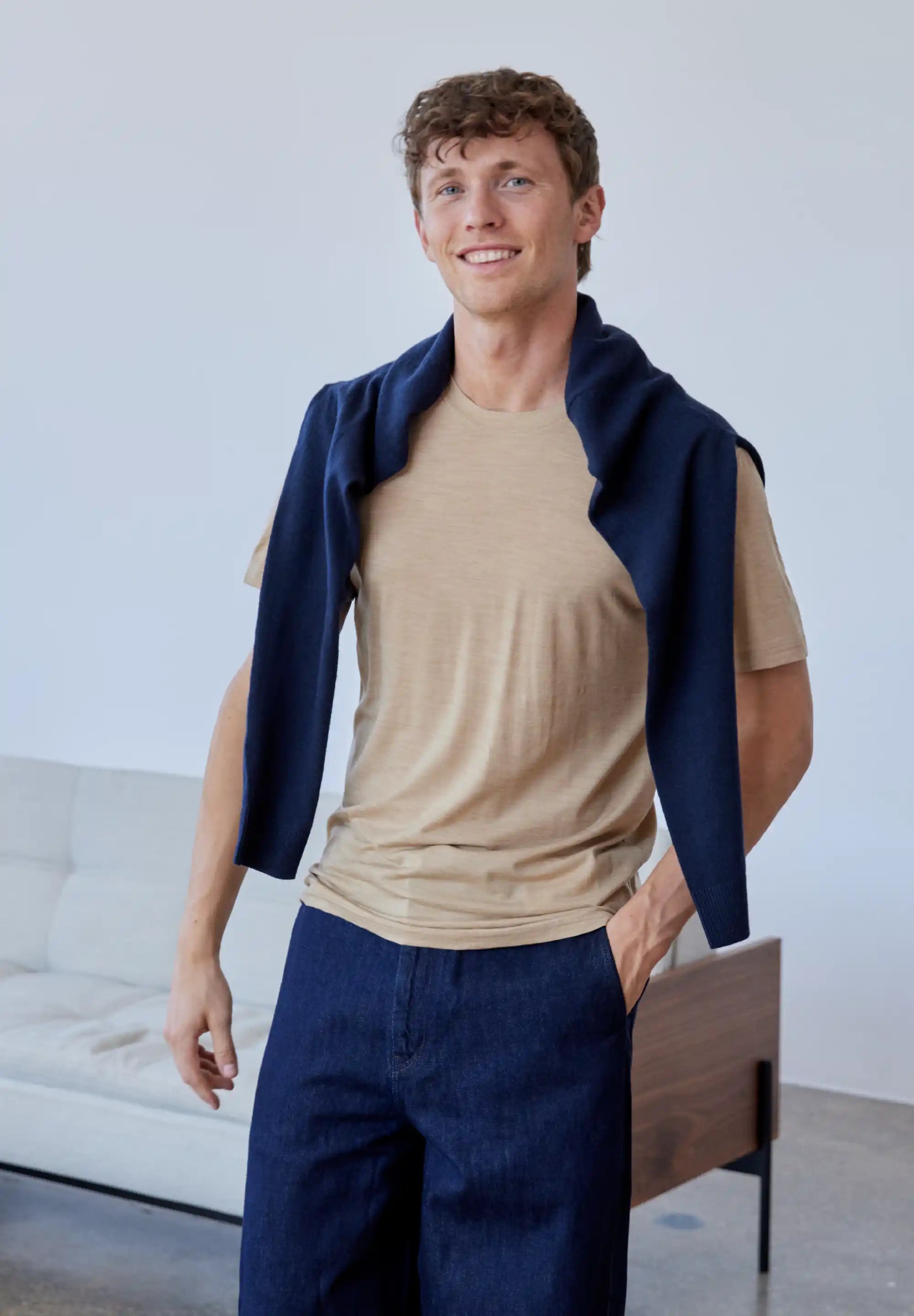 100% MERINO T-SHIRT FOR MEN