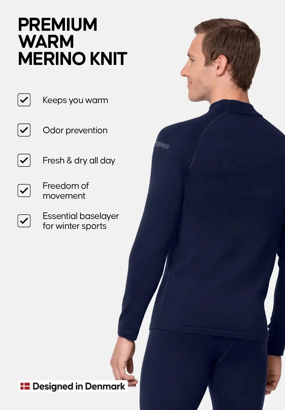 EXTREME MERINO BASELAYER SHIRT DANISH ENDURANCE