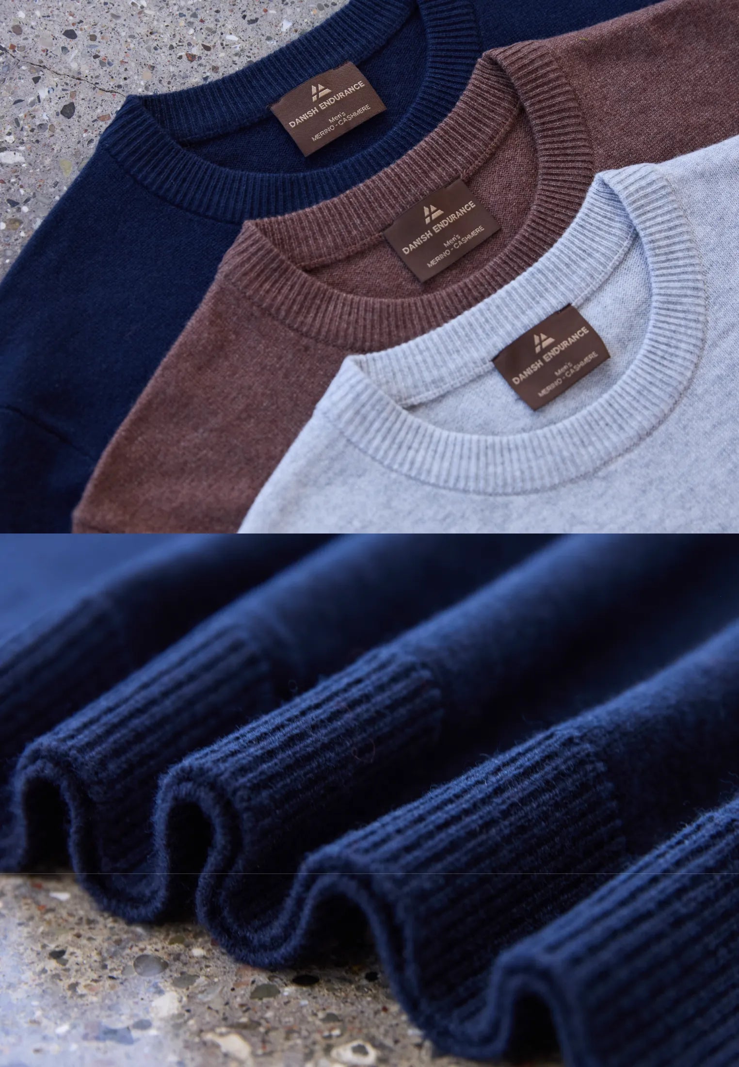HERITAGE MERINO CASHMERE SWEATER