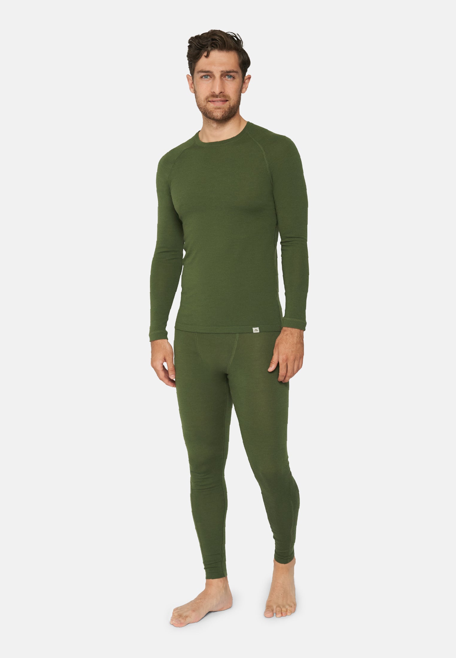 ENSEMBLE BASELAYER EN LAINE MERINOS POUR HOMMES (Outlet)