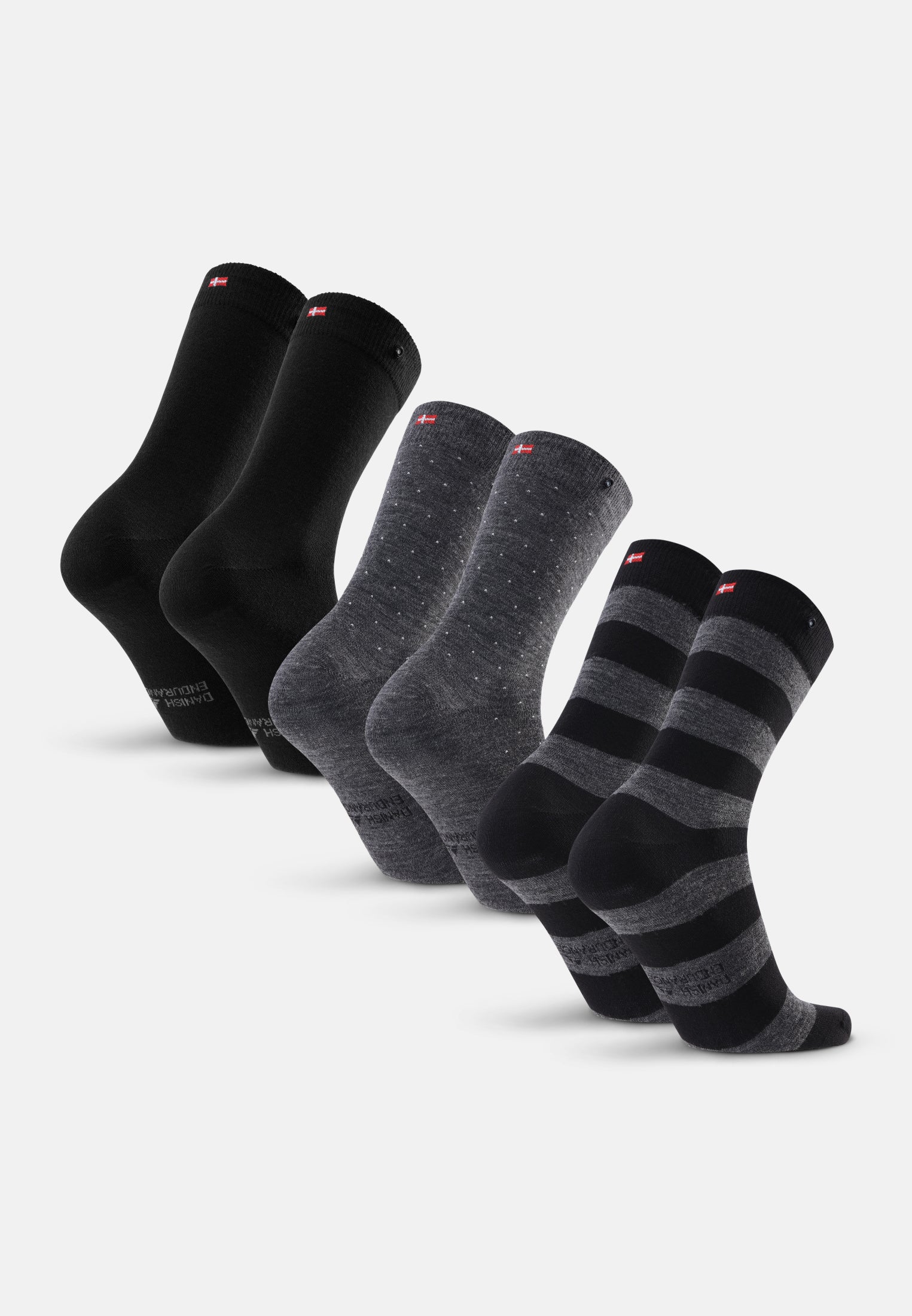 MERINO DRESS SOCKS WITH BUTTON