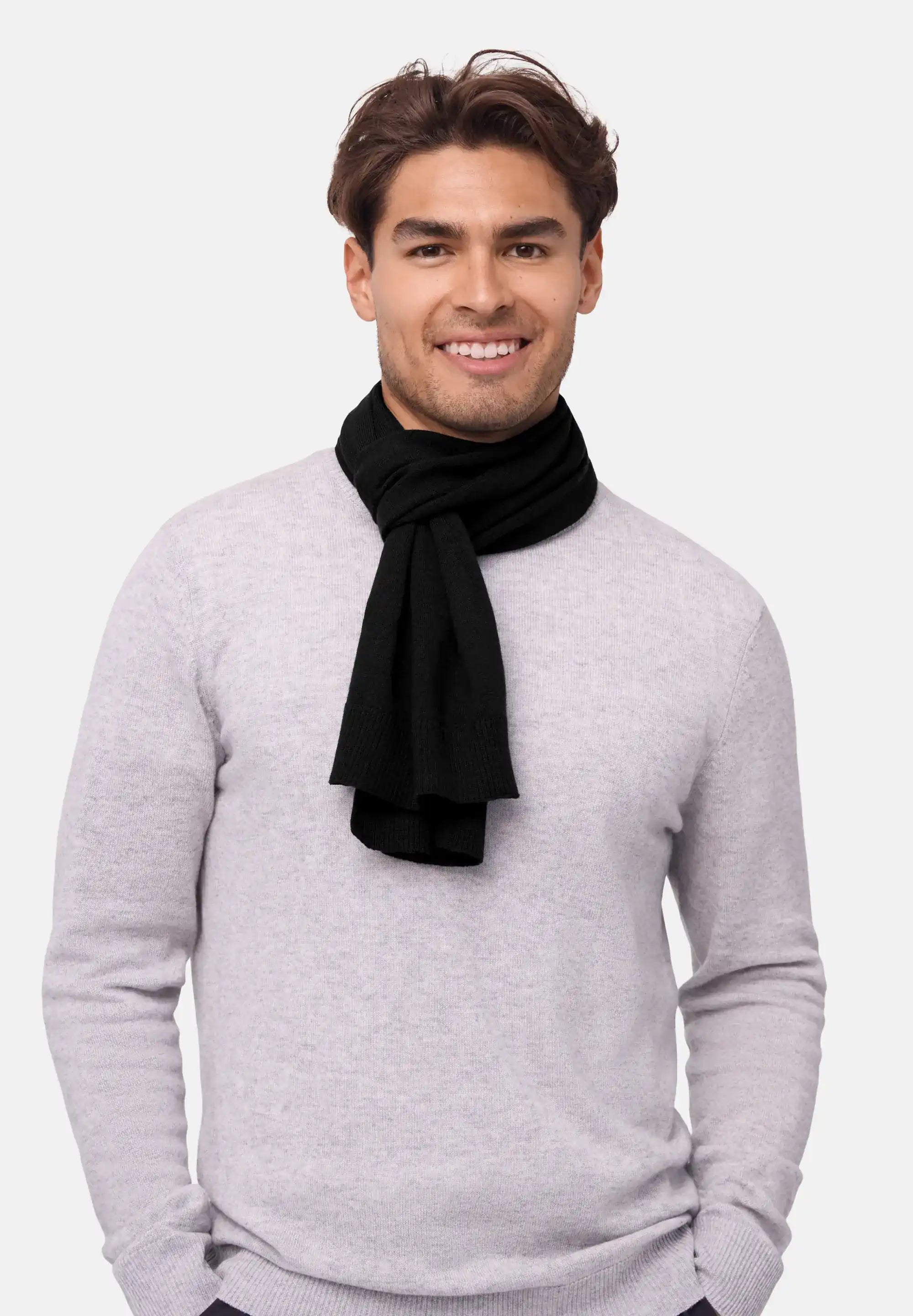 MERINO WOOL SCARF FOR MEN AND WOMEN