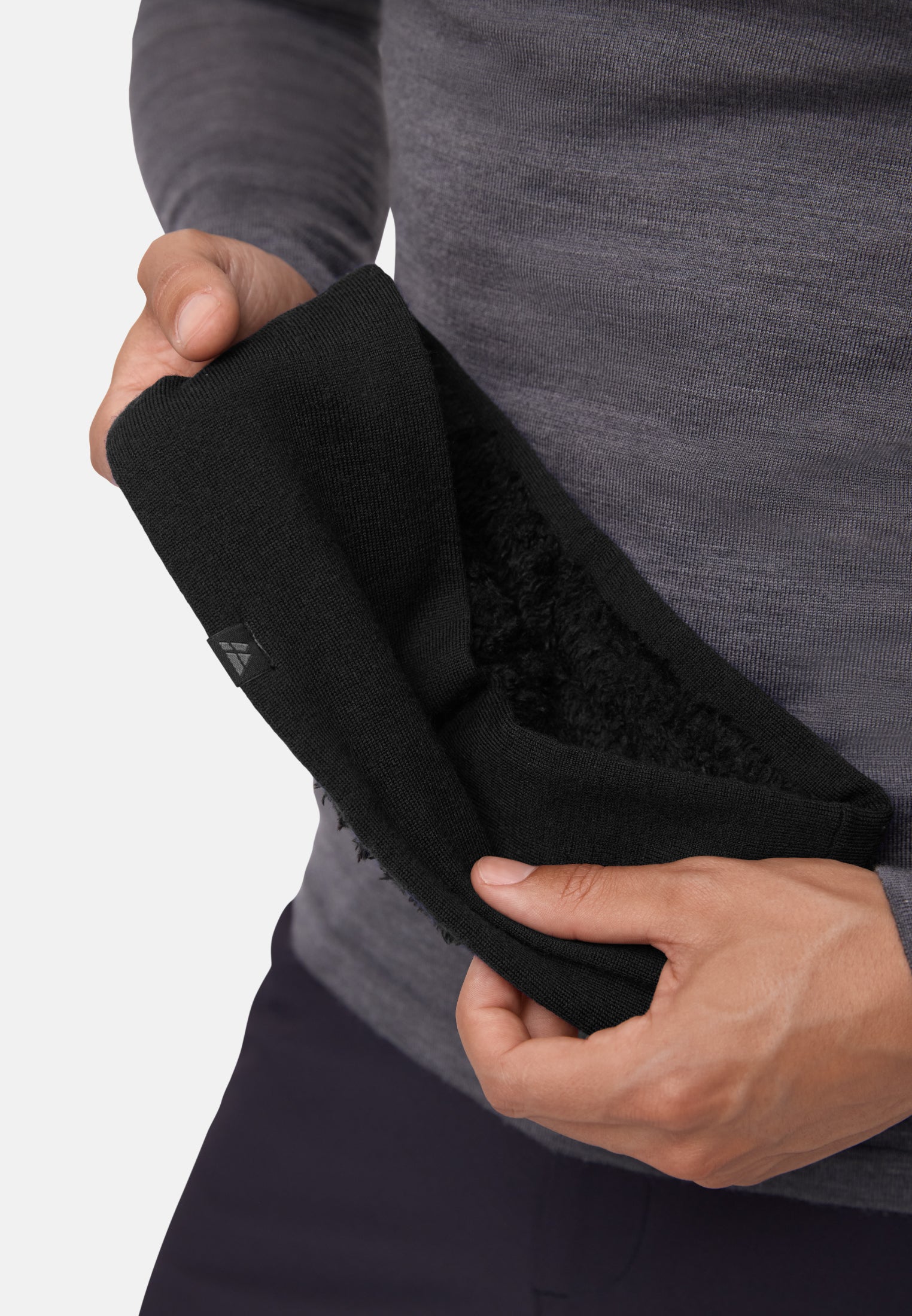 FASCIA IN LANA MERINO CON PILE POLARE