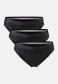 ORGANIC COTTON BIKINI - Black