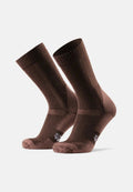 CHAUSSETTES MI-MOLLET RANDONNÉE CLASSIC - Marron foncé