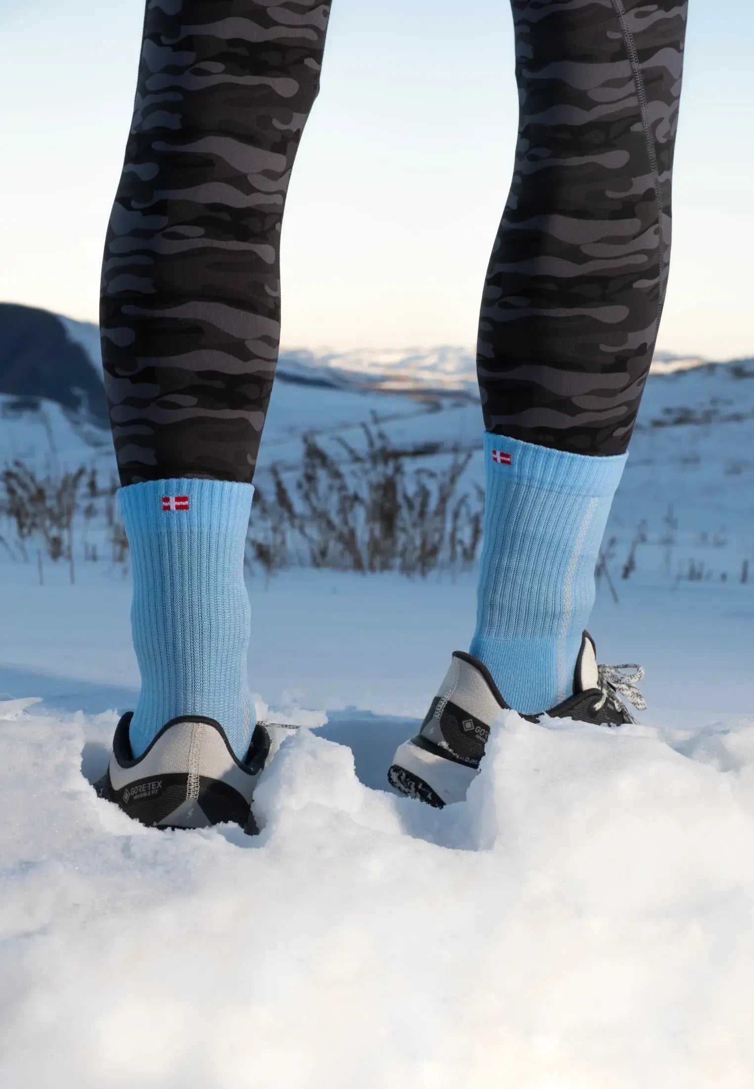 LONG DISTANCE RUNNING CREW SOCKS DANISH ENDURANCE