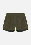 MOMENTUM 2IN1 SHORTS - Verde Oliva Scuro