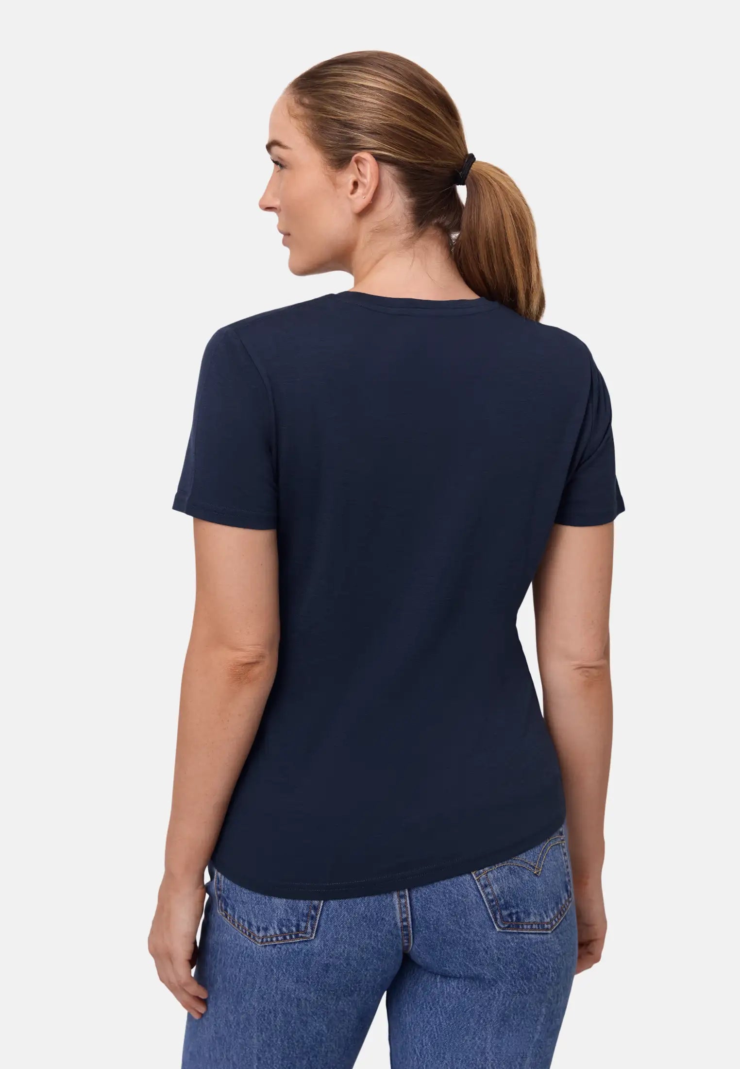 DAMES T-SHIRT VAN 100% MERINOWOL