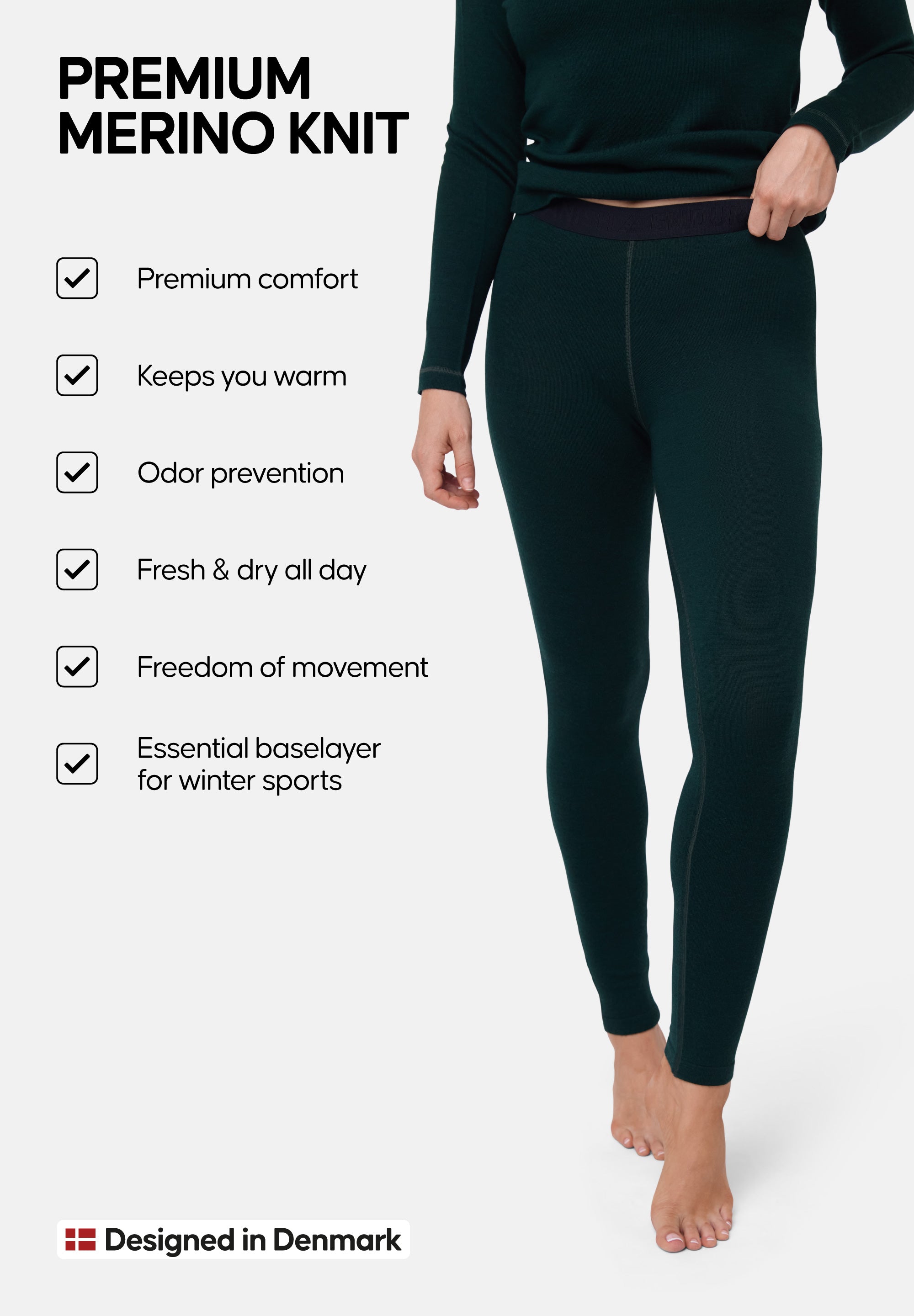 DAMEN EXTREME MERINO LEGGINGS