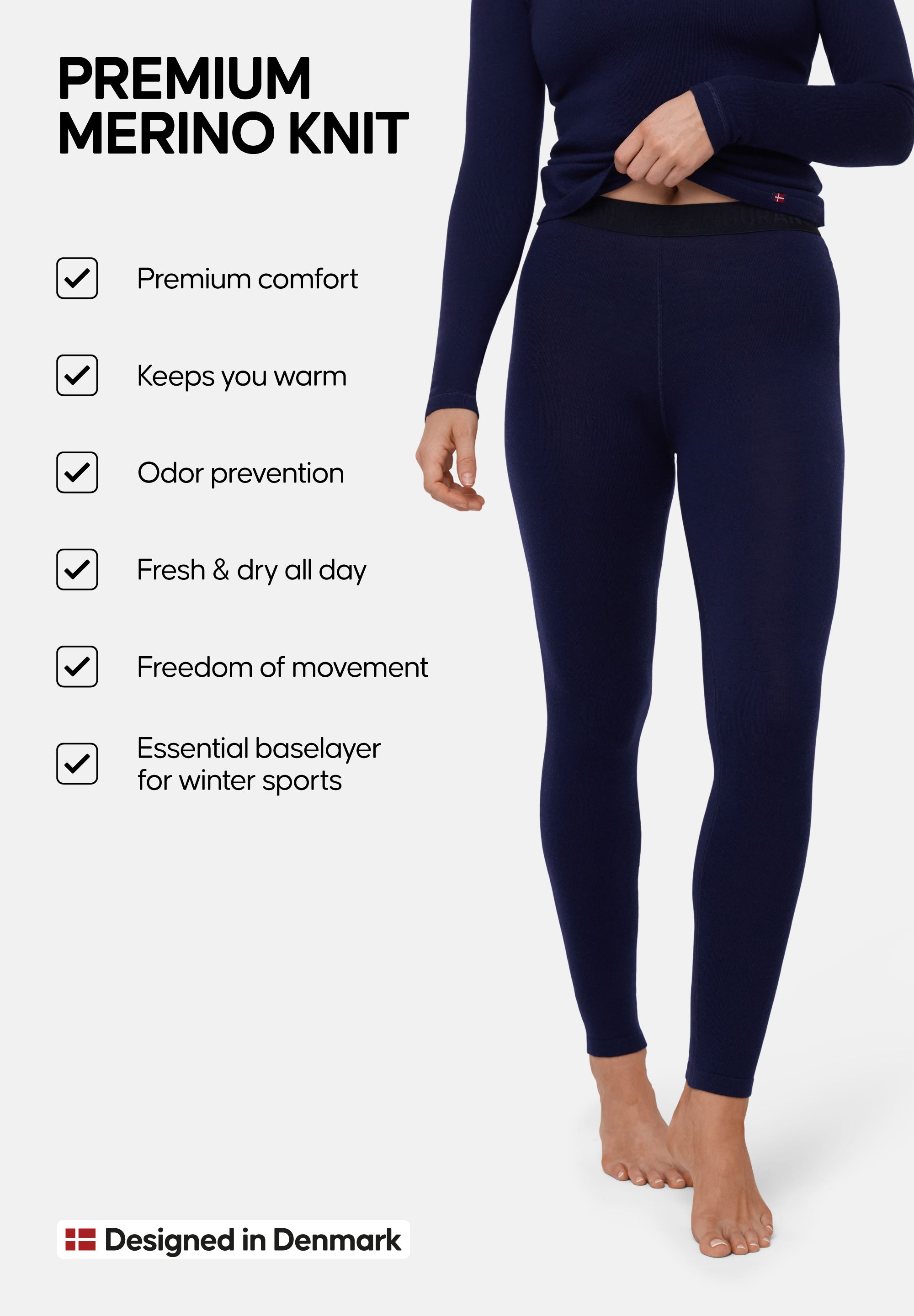DAMEN EXTREME MERINO LEGGINGS