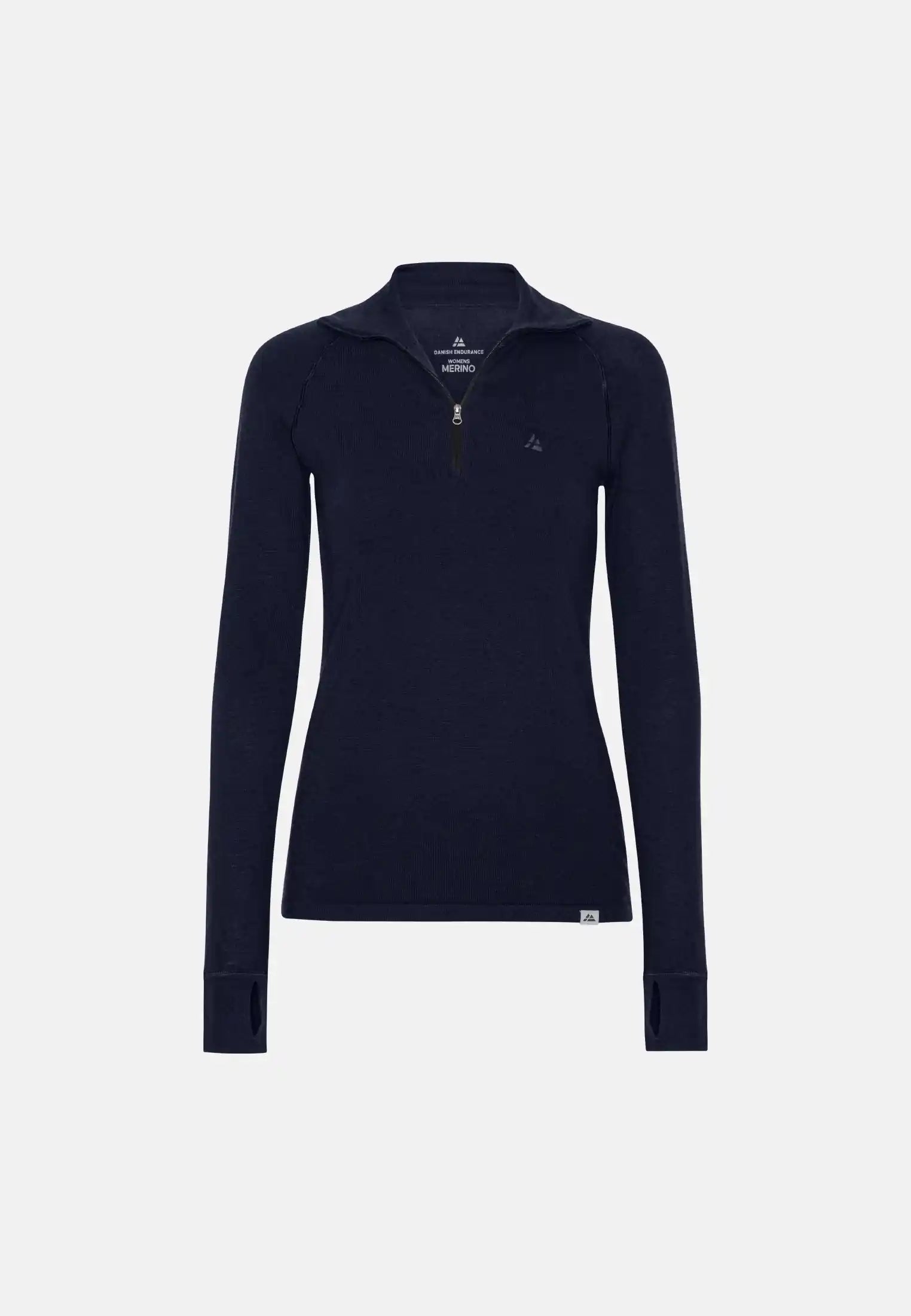 DAMEN MERINO THERMO HALF-ZIP-SHIRT