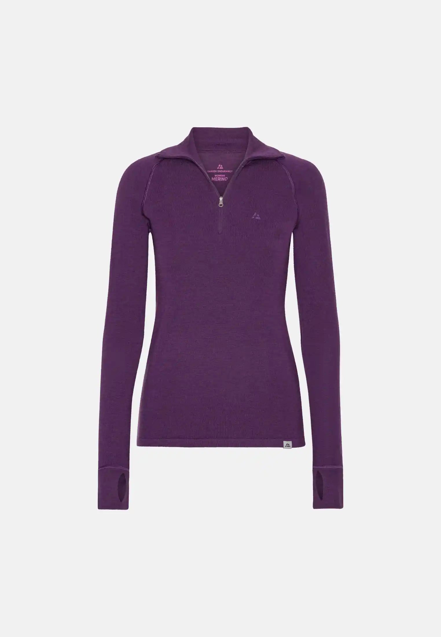 DAMEN MERINO THERMO HALF-ZIP-SHIRT