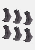 BAMBOO CREW SOCKS (Outlet) - Grey