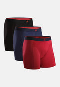BAMBOO BÓXER - Negro/Rojo | Rojo | Azul marino