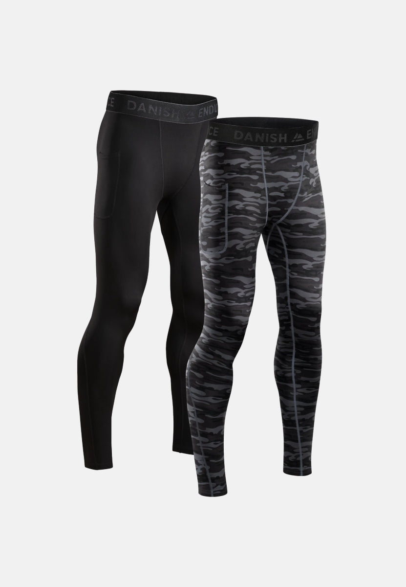 COMPRESSION TIGHTS FOR MEN - DANISH ENDURANCE