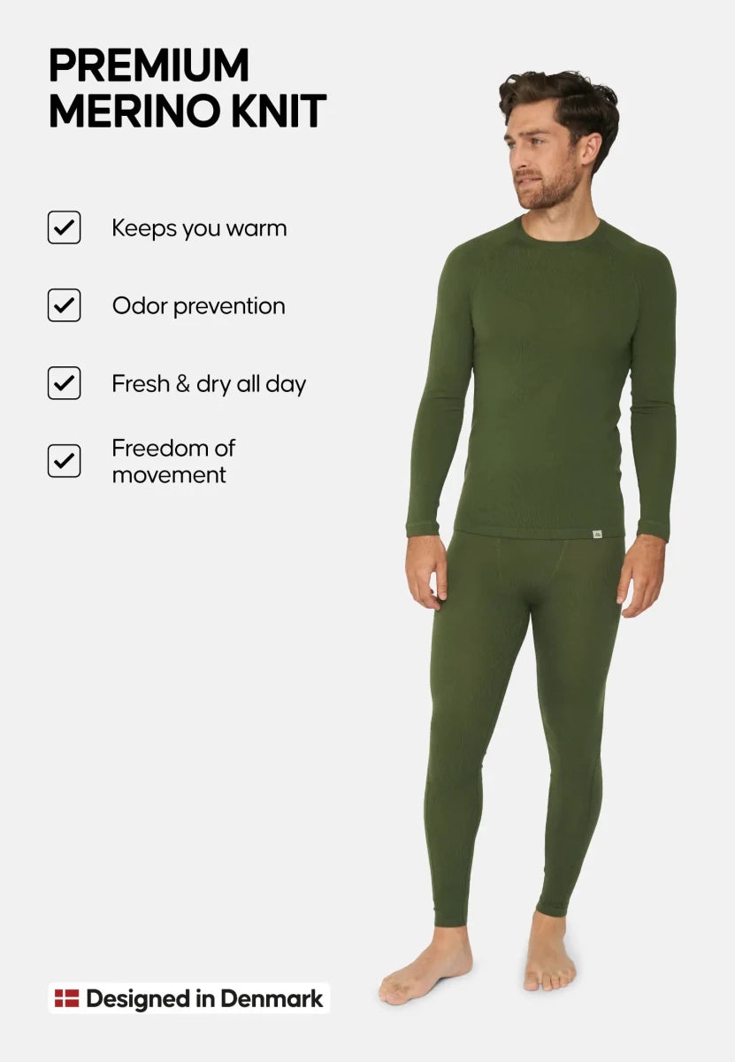 CORE MERINO BASELAYER SET (Outlet) - DANISH ENDURANCE