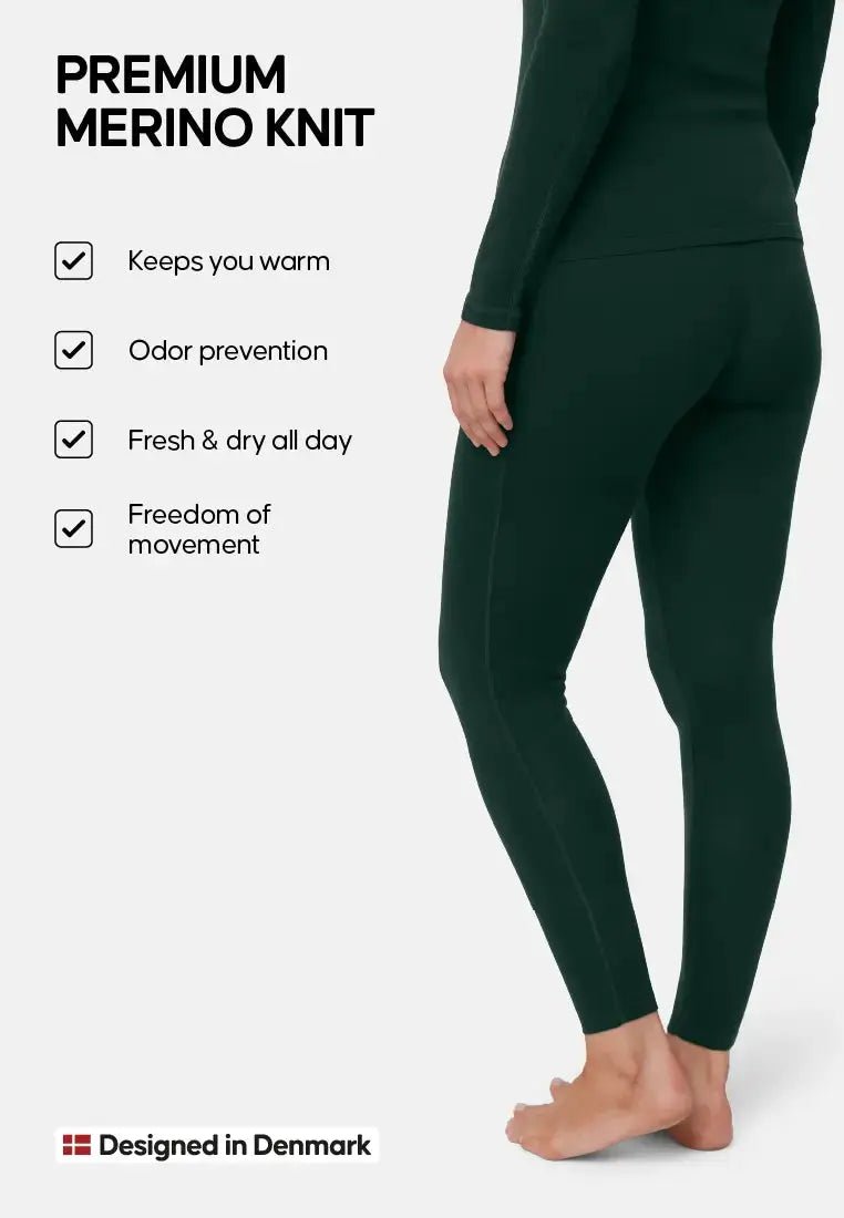 CORE MERINO BASELAYER TIGHTS (Outlet) - DANISH ENDURANCE