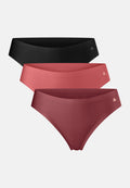 INVISIBLE THONG - Black | Blush | Ruby