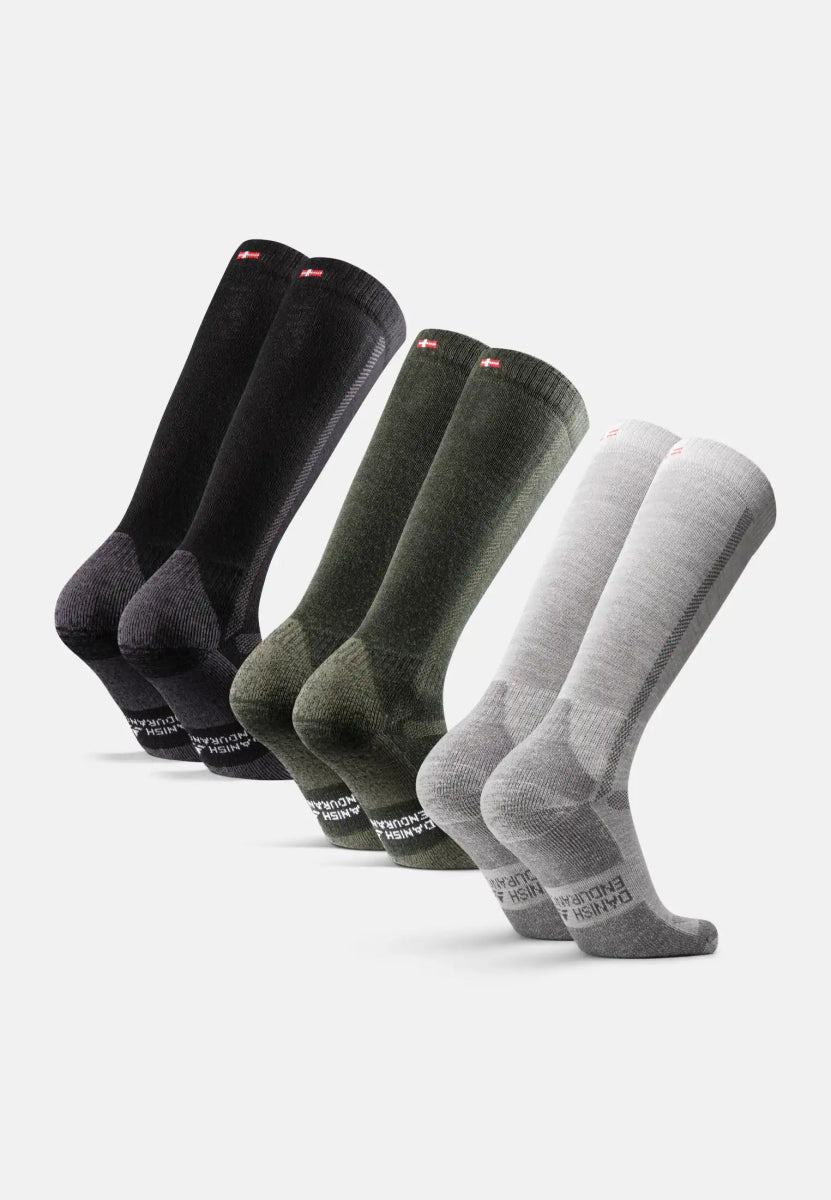 KNEE - HIGH MERINO HIKING SOCKS - DANISH ENDURANCE