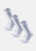 LONG DISTANCE RUNNING CREW SOCKS - White