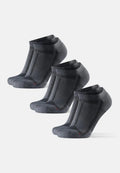 LONG DISTANCE RUNNING LOW-CUT STRØMPER - Grey/Black