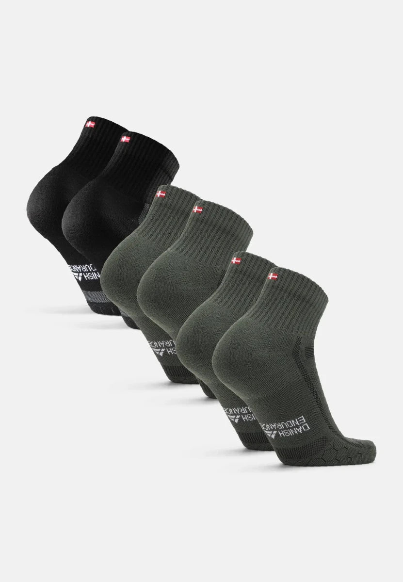 LONG DISTANCE RUNNING QUARTER SOCKS - DANISH ENDURANCE