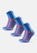 LONG DISTANCE RUNNING QUARTER SOCKS - Blue