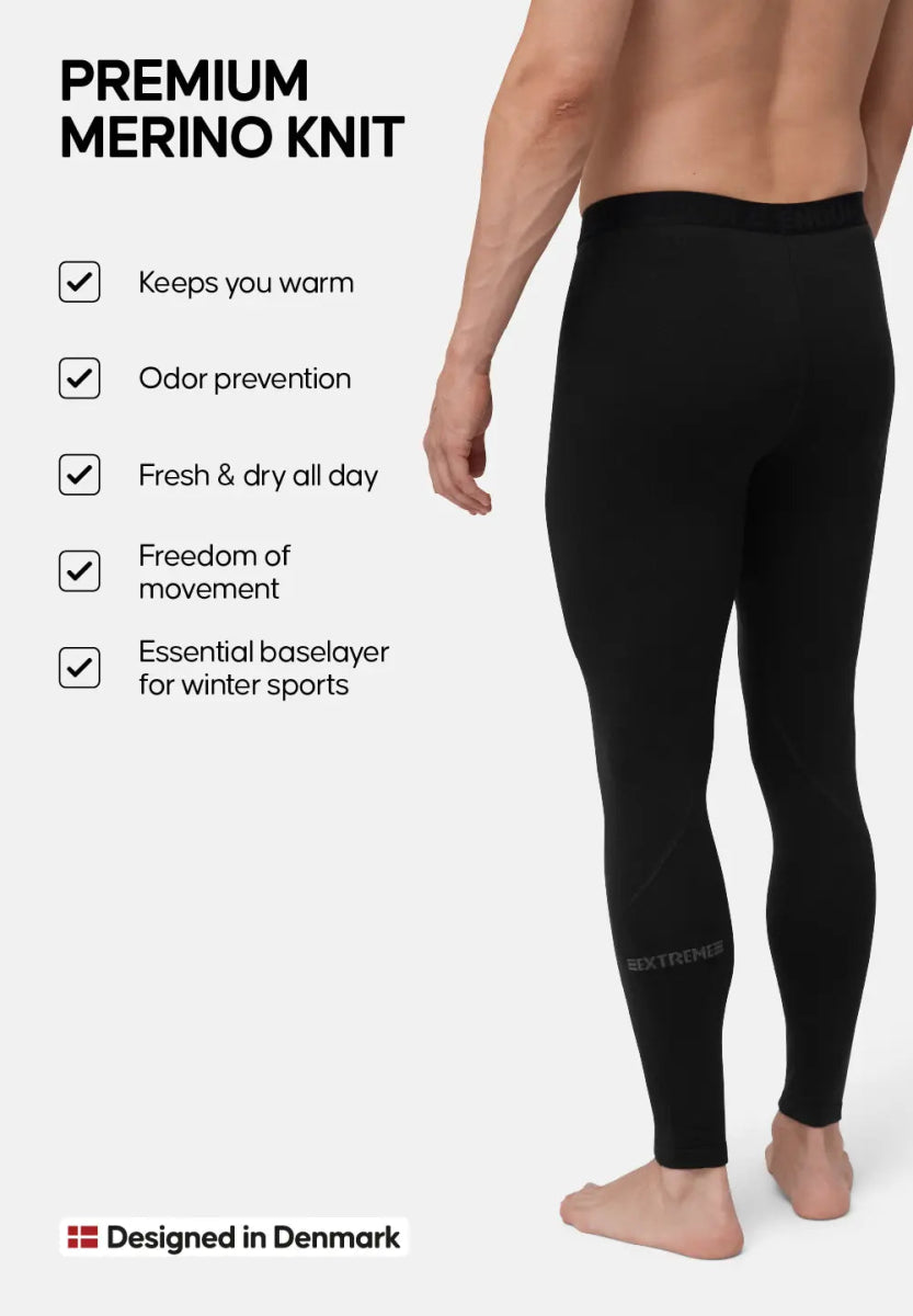 MEN'S EXTREME MERINO BASE LAYER TIGHTS - DANISH ENDURANCE