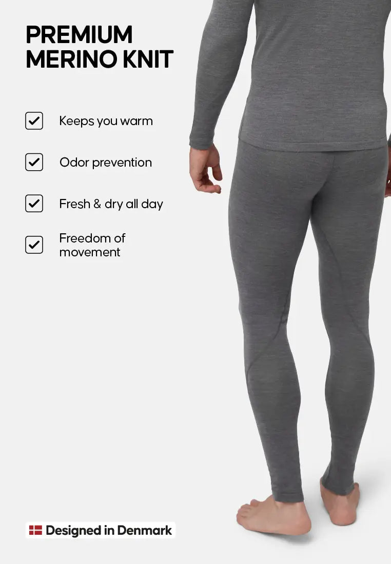 MEN'S EXTREME MERINO BASE LAYER TIGHTS - DANISH ENDURANCE
