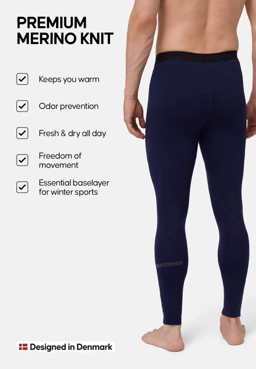 MEN'S EXTREME MERINO BASE LAYER TIGHTS - DANISH ENDURANCE