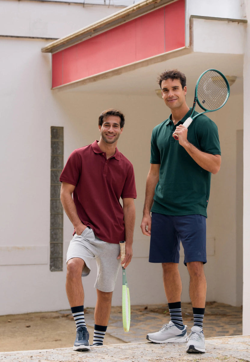 MEN'S ORGANIC COTTON POLO SHIRT - DANISH ENDURANCE