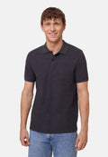 ANCHOR POLO SHIRT - Dark Grey Melange