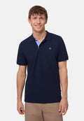 ANCHOR POLO T-SHIRT - Marine Blå/Blå
