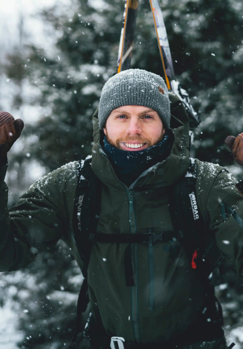 MERINO BEANIE WITH POLAR FLEECE - DANISH ENDURANCE