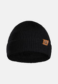NORDIC MERINO FLEECE BEANIE - Black