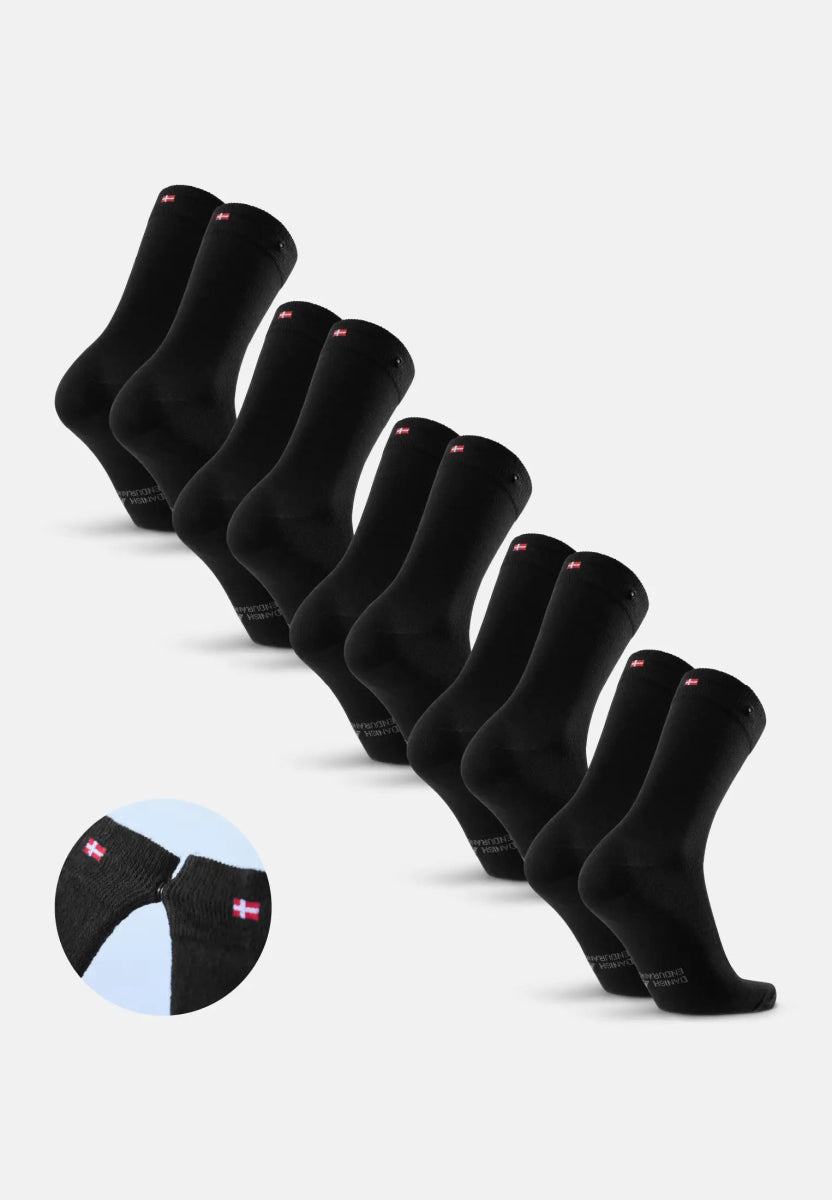 MERINO DRESS SOCKS WITH BUTTON - DANISH ENDURANCE