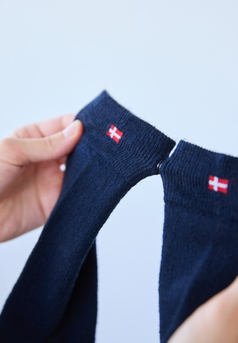 MERINO DRESS SOCKS WITH BUTTON - DANISH ENDURANCE