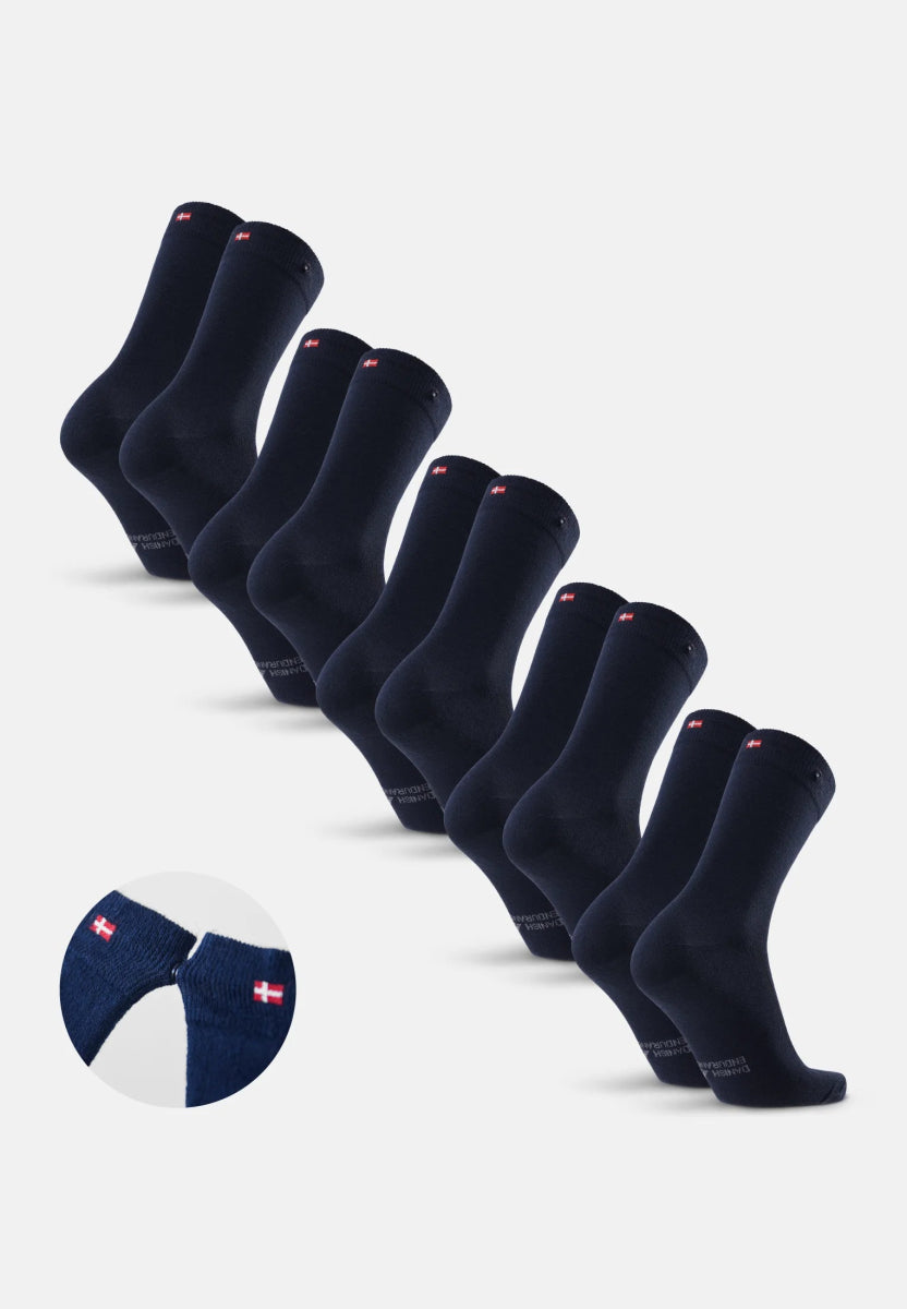 MERINO DRESS SOCKS WITH BUTTON - DANISH ENDURANCE