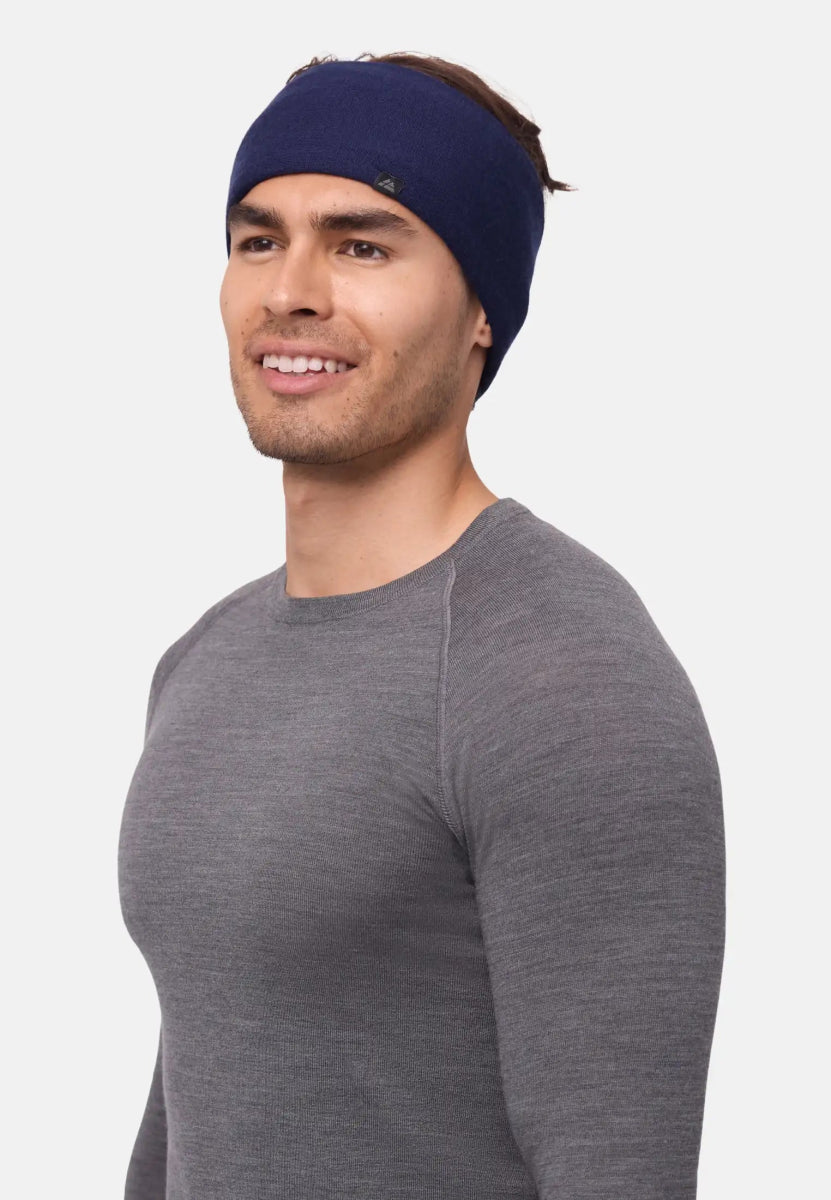 MERINO HEADBAND WITH POLAR FLEECE - DANISH ENDURANCE