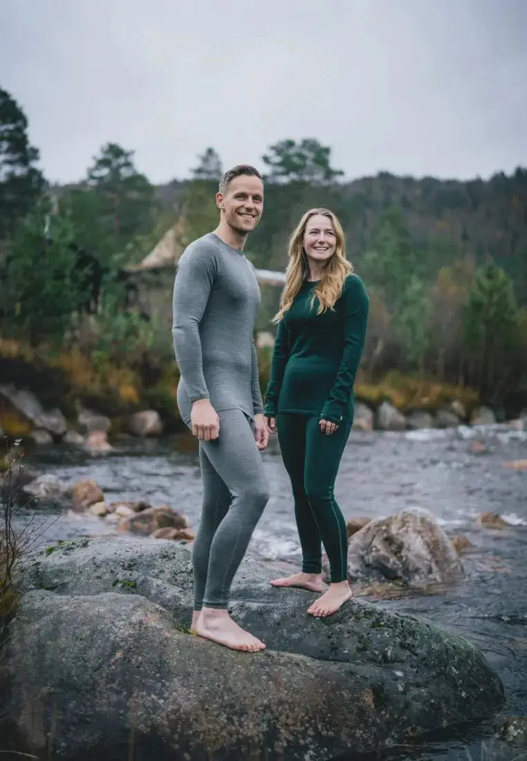 MERINO WOOL BASE LAYER PANTS FOR MEN - DANISH ENDURANCE
