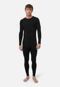 CORE MERINO BASELAYER SET - Black