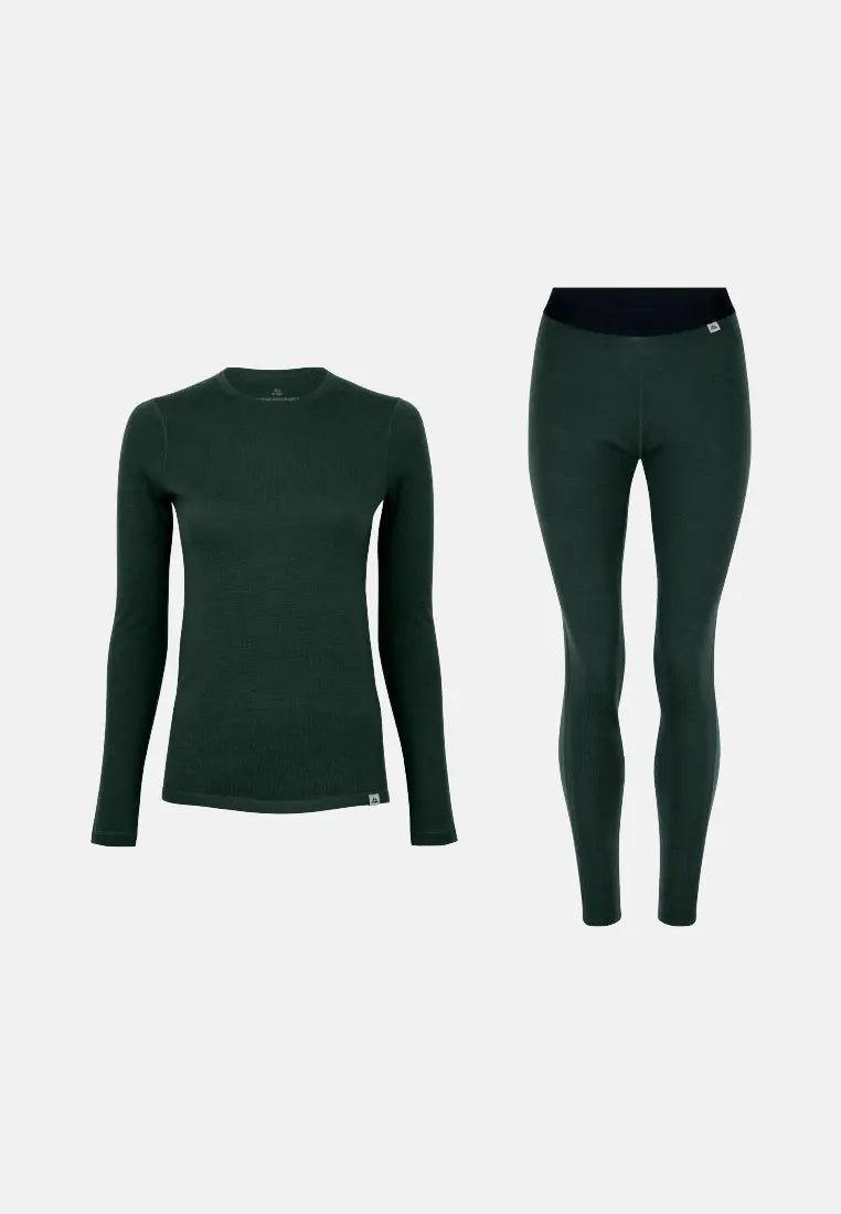 MERINO WOOL BASE LAYER SET FOR WOMEN - DANISH ENDURANCE