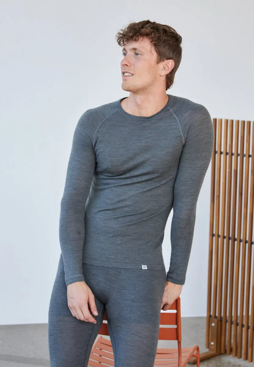 MERINO WOOL BASE LAYER SHIRT FOR MEN - DANISH ENDURANCE