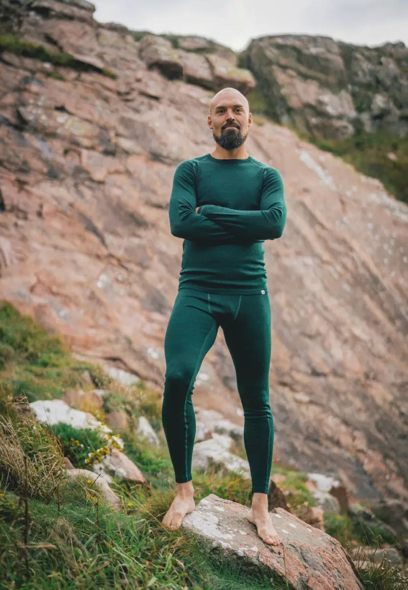 MERINO WOOL BASE LAYER SHIRT FOR MEN - DANISH ENDURANCE